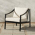 Sillón de exterior moderno de madera maciza de Colonia