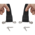 Kit de correas de amarre para hielera con presillas de acero inoxidable para cubierta y pie de apoyo. OPCIONES DE COLOR | OPCIONES DE LONGITUD