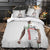 Juego de cama con estampado de Cristiano Ronaldo CR7, edredón y funda de edredón