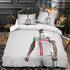 Juego de cama con estampado de Cristiano Ronaldo CR7, edredón y funda de edredón