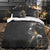 Juego de cama con estampado de Cristiano Ronaldo CR7, edredón y funda de edredón