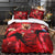 Juego de cama con estampado de Cristiano Ronaldo CR7, edredón y funda de edredón