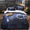 Juego de cama con estampado de Cristiano Ronaldo CR7, edredón y funda de edredón