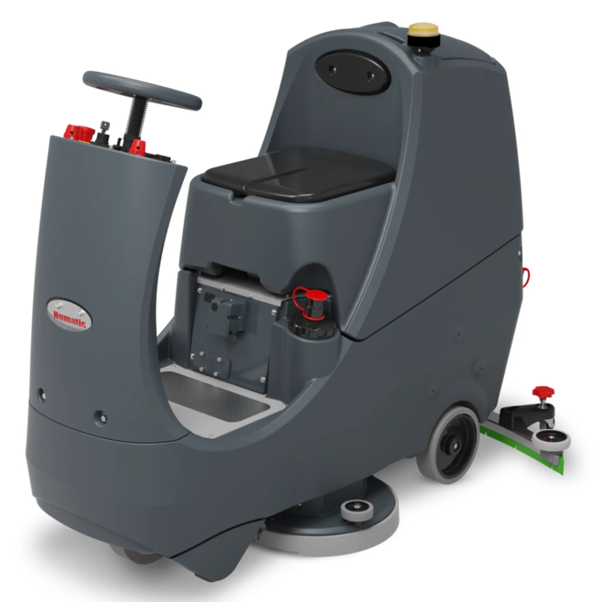 NaceCare CRL 2128/100T 28″ Ride-On Scrubber – 2 NX1K Batteries
