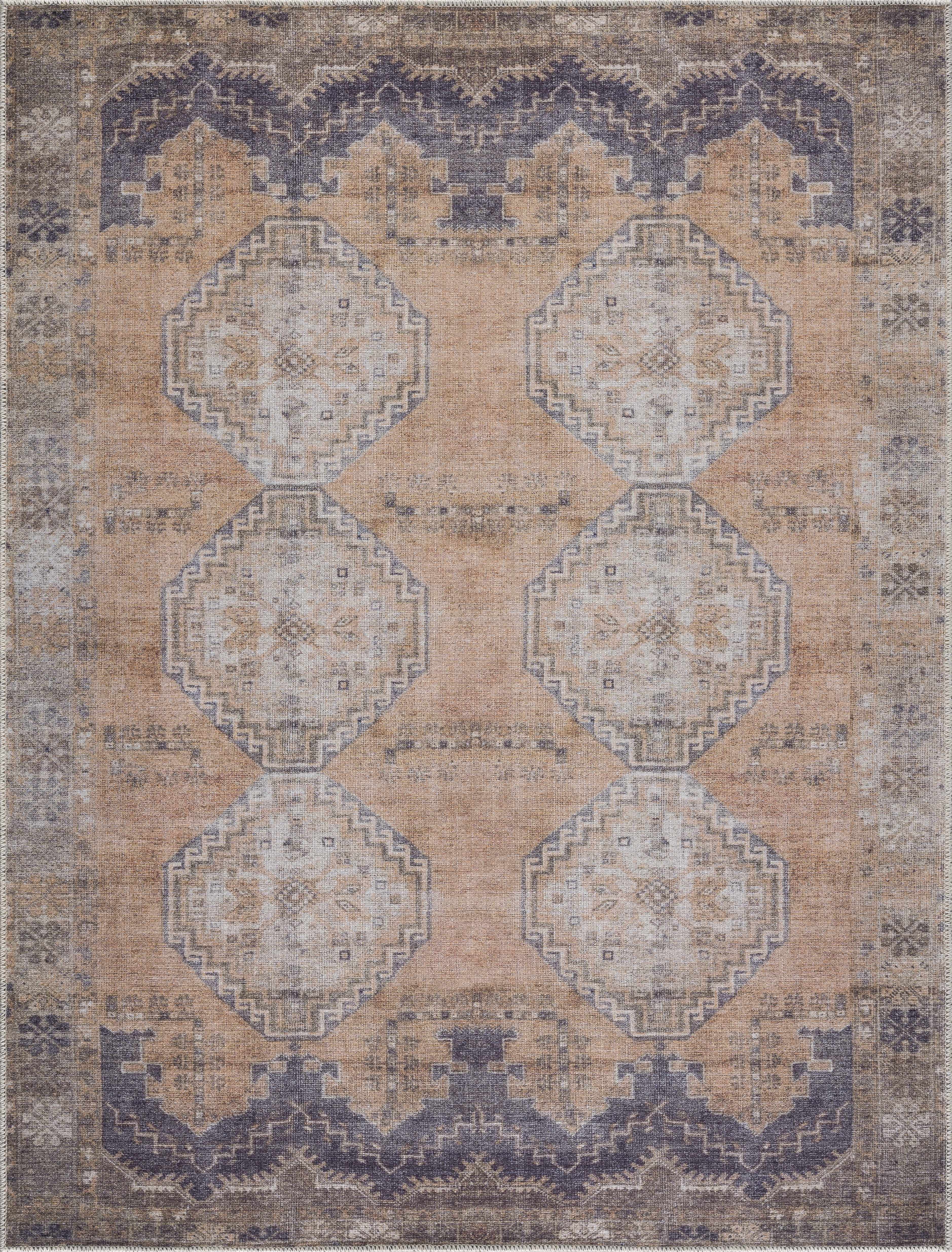 Alfombra lavable Carrabelle Peach - Liquidación