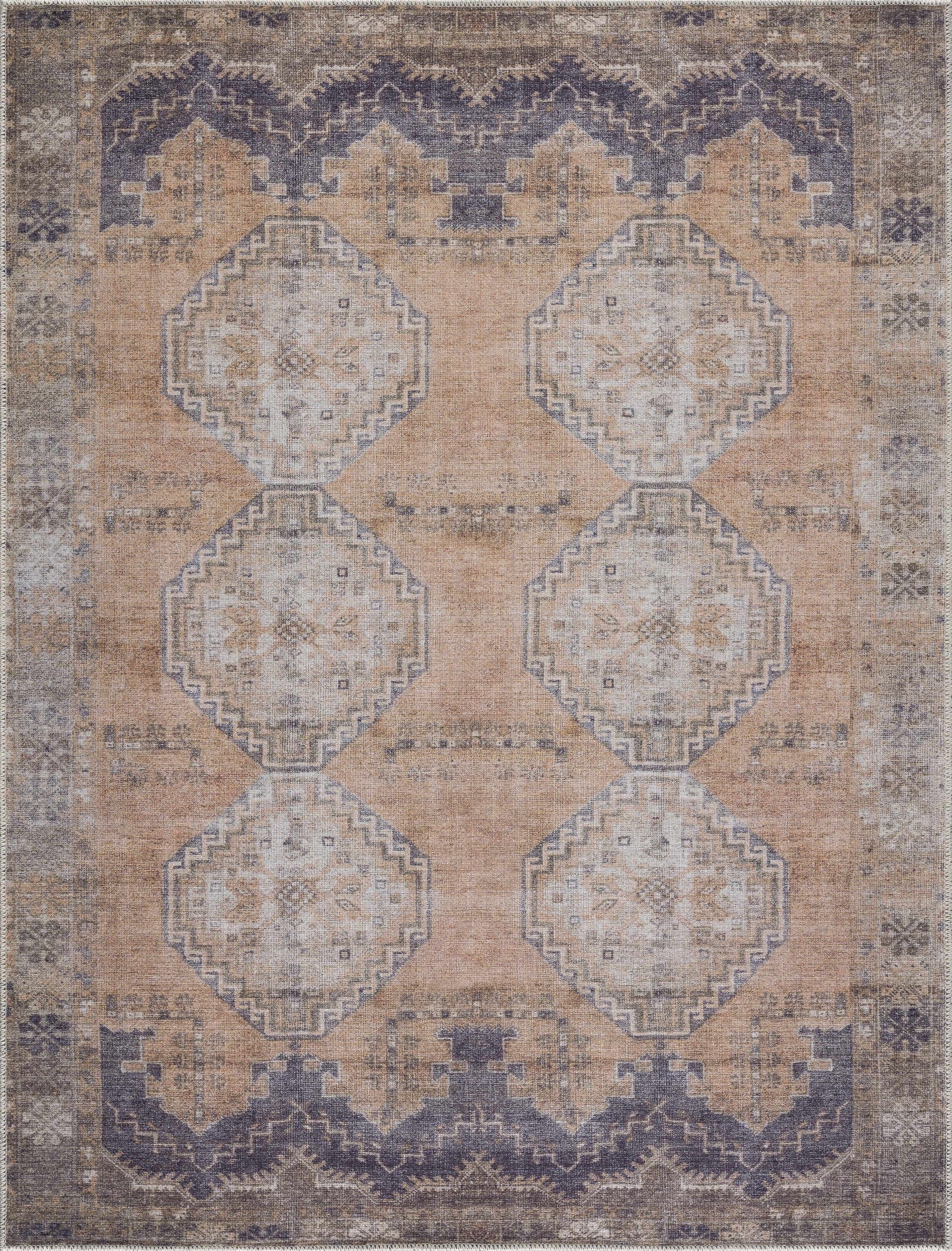 Alfombra lavable Carrabelle Peach - Liquidación