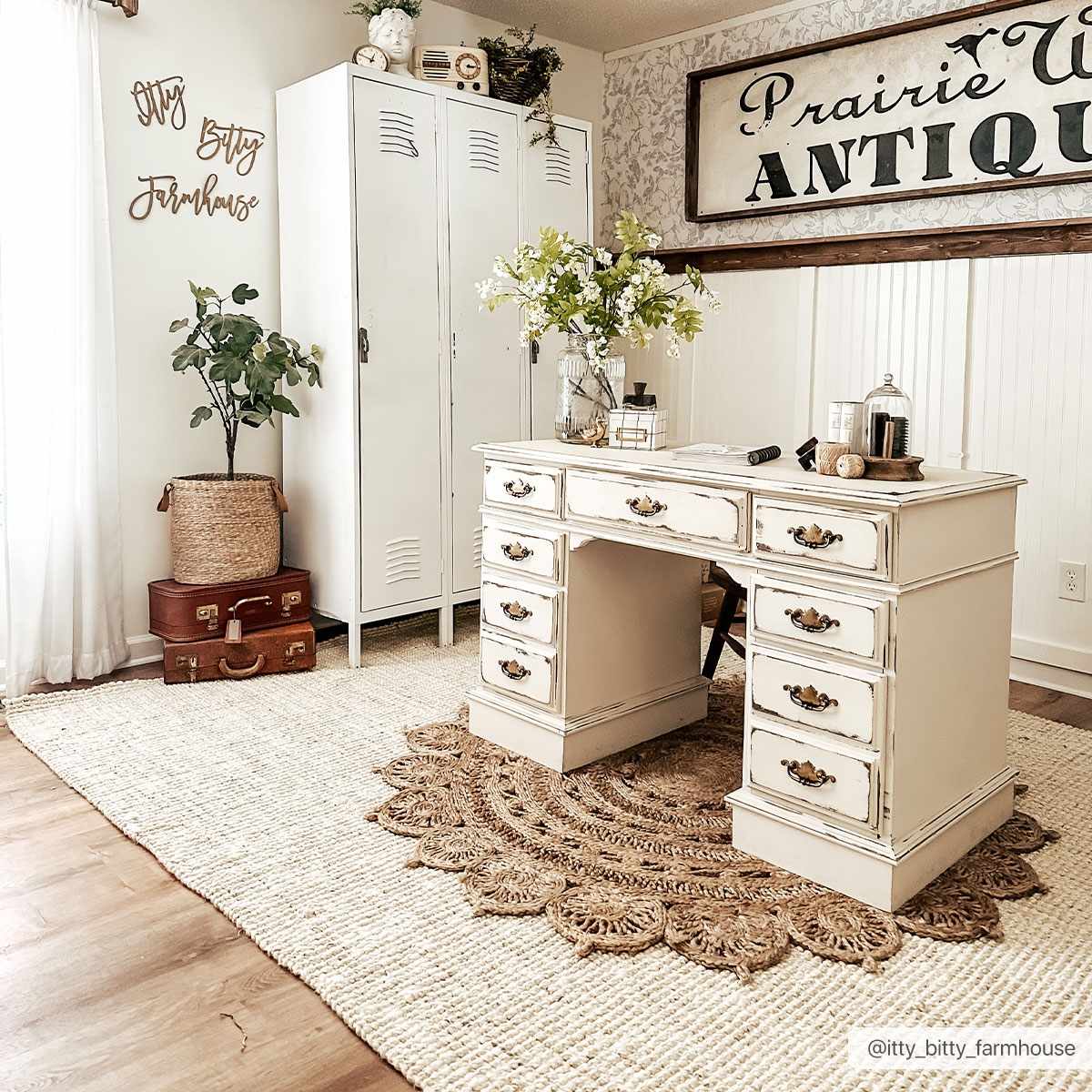 Alfombra de yute color beige Calla - Livabliss x Becki Owens