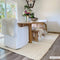 Alfombra de yute color beige Calla - Livabliss x Becki Owens