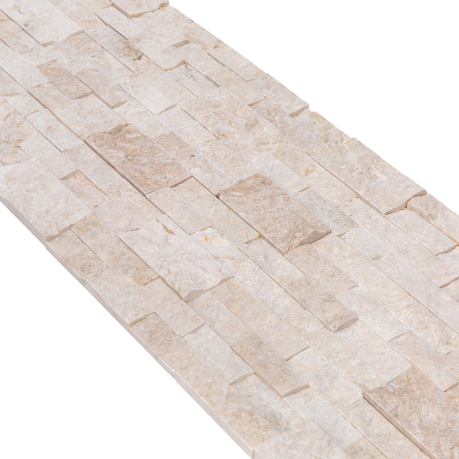 Cappuccino Beige Ledger 3D Panel 6