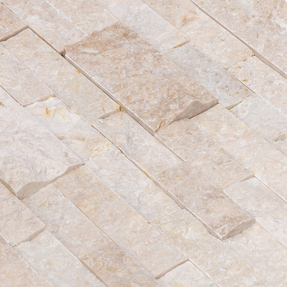 Cappuccino Beige Ledger 3D Panel 6