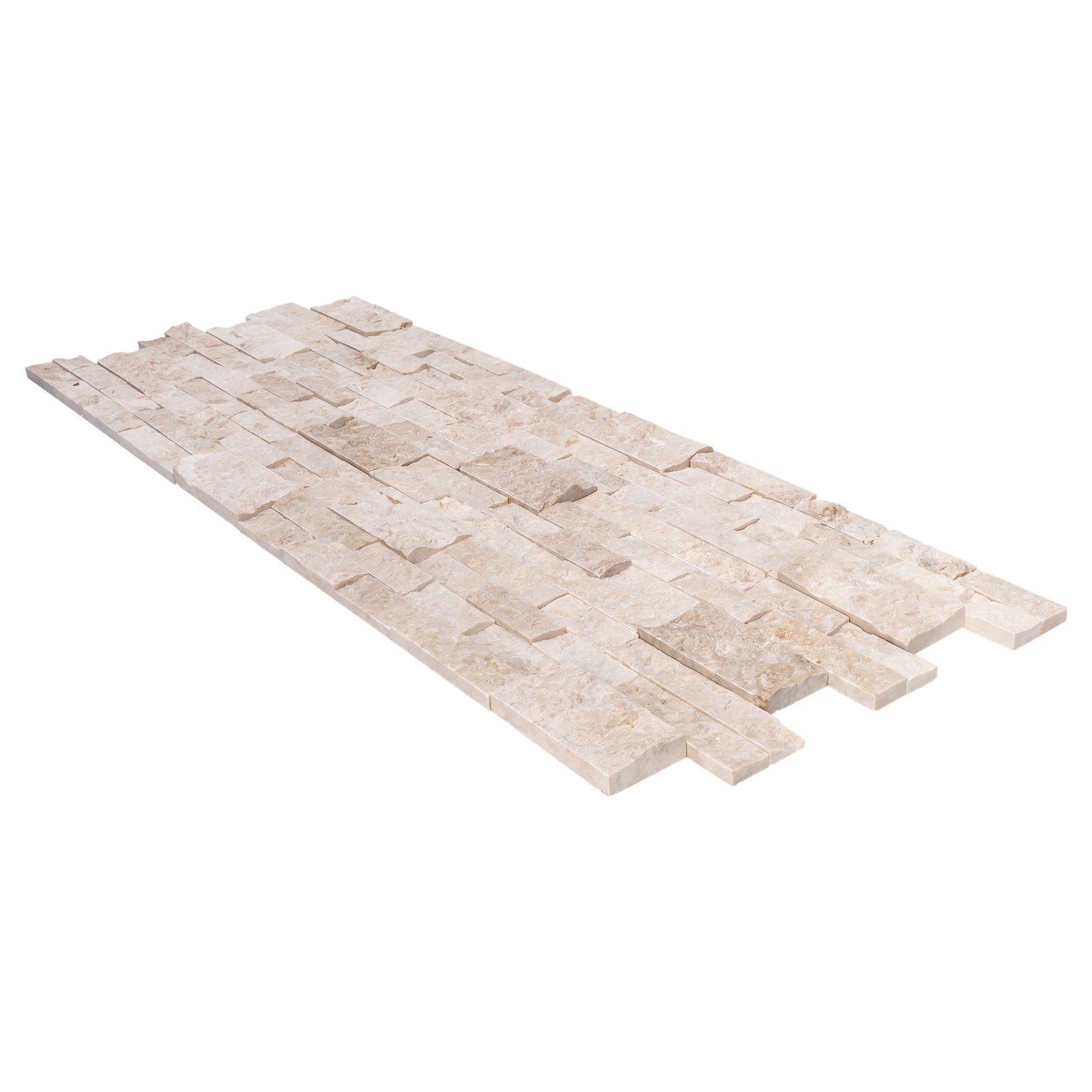 Cappuccino Beige Ledger 3D Panel 6