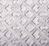 DaDa Bedding Dreamy Milky Way White & Purple Embossed Faux Fur Euro Throw Pillow Cover (M3395)