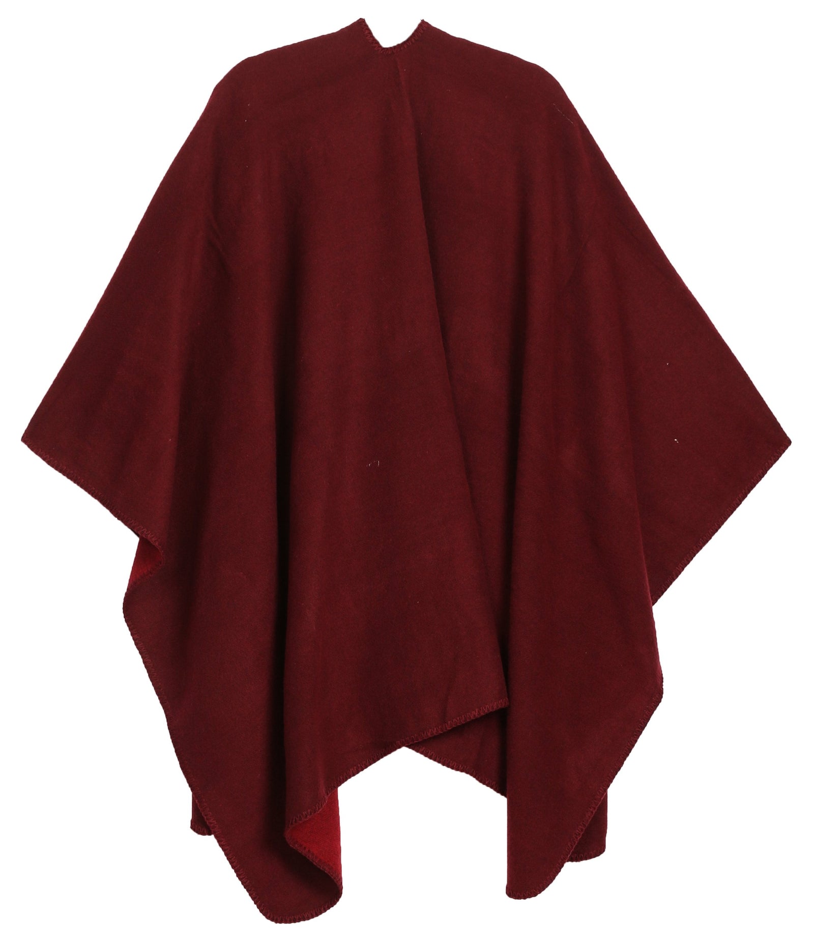 Poncho chal grande reversible para mujer Sakkas Mari, bufanda, capa, ruana y manta
