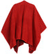 Poncho chal grande reversible para mujer Sakkas Mari, bufanda, capa, ruana y manta
