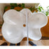 Natural Stone Carrara White Marble Above Counter Artistic Vessel Sink Polished (W)24.5" (L)18" (H)6"