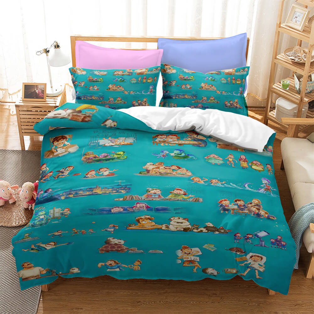 Cartoon Animation Cosplay Bedding Set Quilt Cover Without Filler