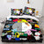 Juego de cama con edredón y funda de edredón con dibujos animados BT21 BTS Butter