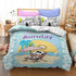 Snoopy Pattern Bedding Set Quilt Duvet Cover Without Filler