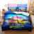 Juego de cama con dibujos animados de Bob Esponja, funda de edredón sin relleno