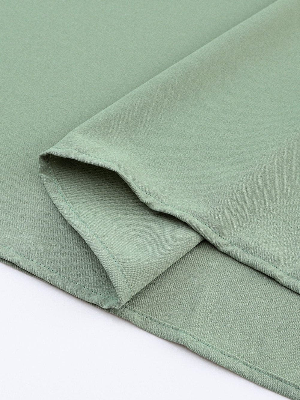 Solid Color V Neck Shirt for Women