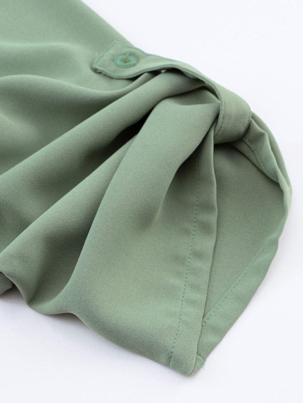 Solid Color V Neck Shirt for Women