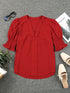 Chic Red Blouse