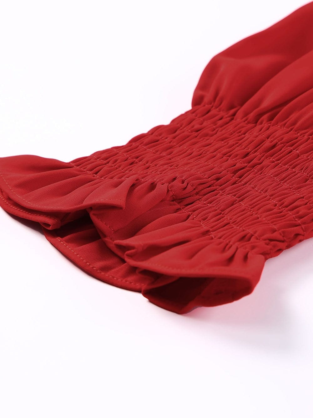 Chic Red Blouse