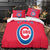 Chicago Cubs Bedding Set Quilt Cover Without Filler