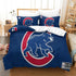 Chicago Cubs Bedding Set Quilt Cover Without Filler