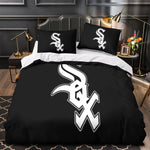 Juego de ropa de cama de los Chicago White Sox con funda de edredón y sin relleno
