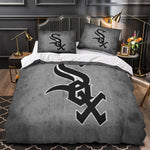 Juego de ropa de cama de los Chicago White Sox con funda de edredón y sin relleno