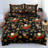 Christmas Bedding Set Duvet Cover Pillowcases Quilt Bed Linen Textiles
