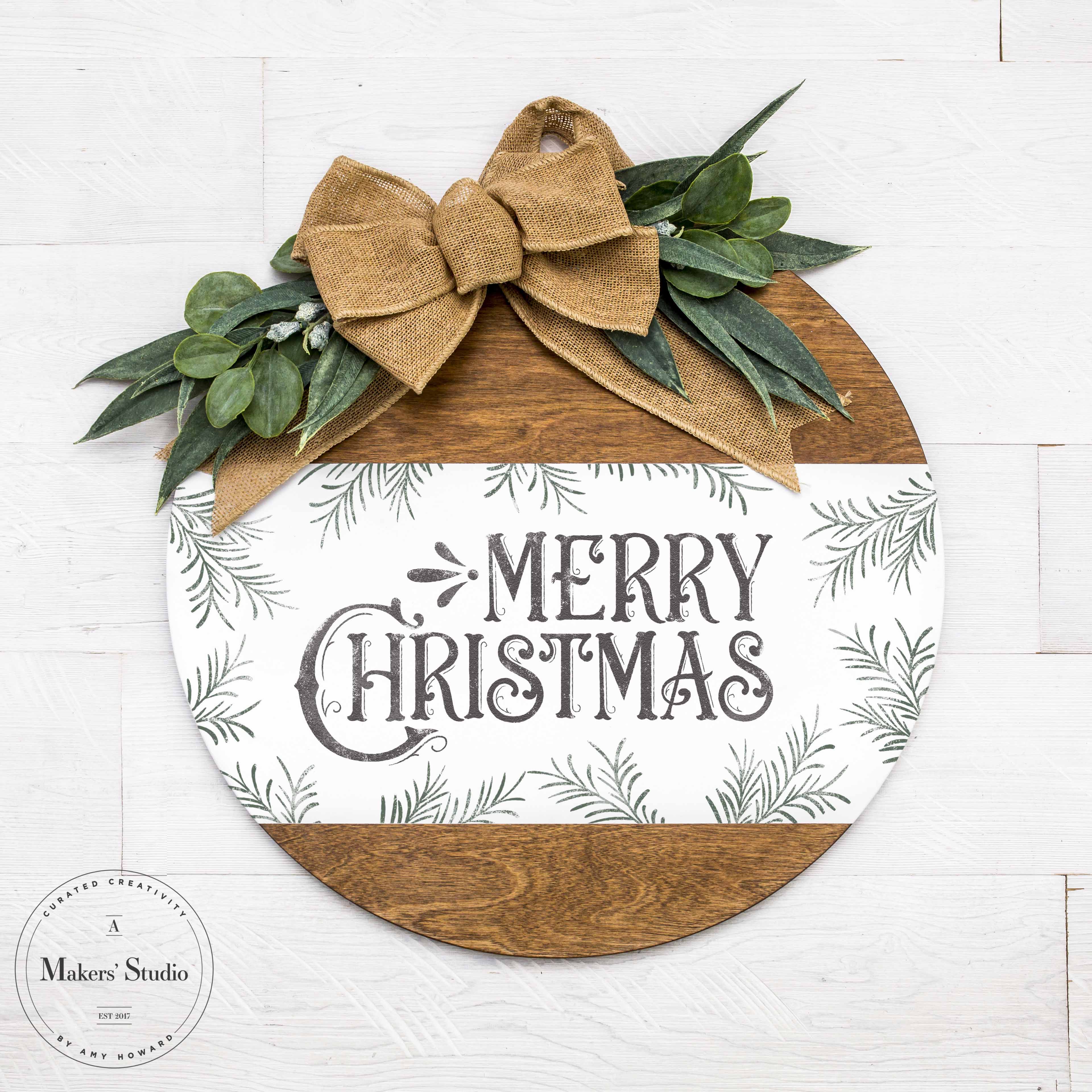 Christmas Countdown - Mesh Stencil 18x12