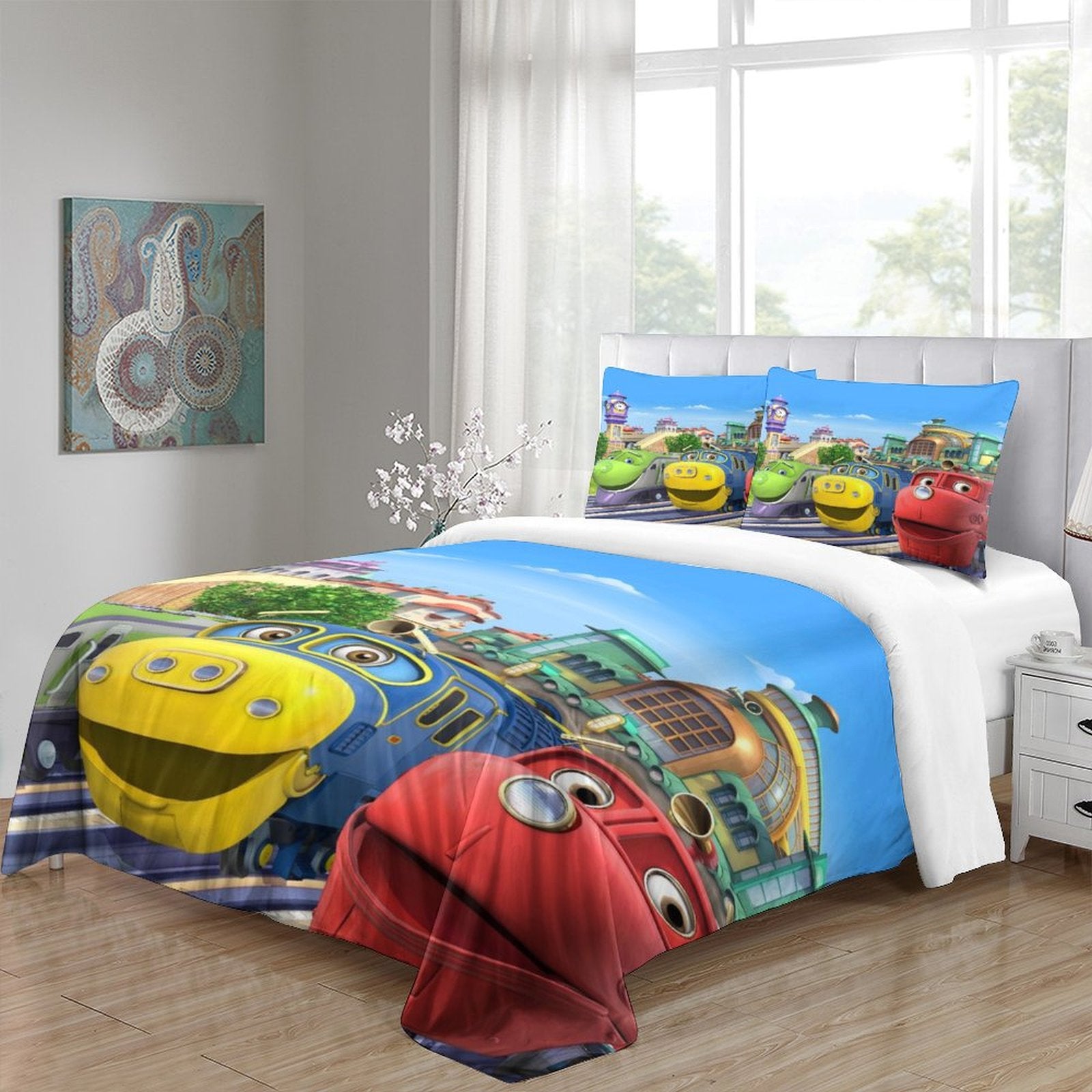 Chuggington Bedding Set Duvet Cover Without Filler