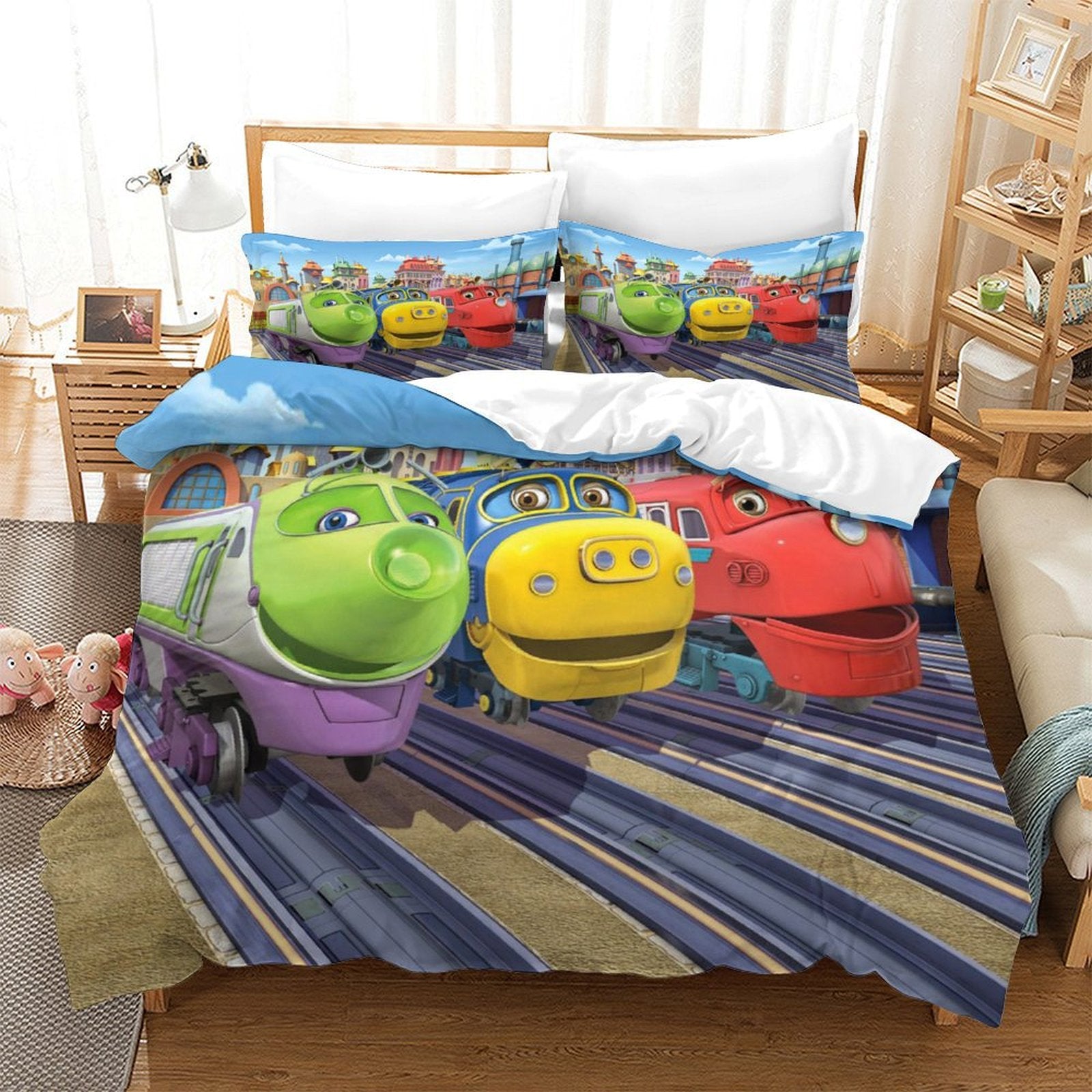 Chuggington Bedding Set Duvet Cover Without Filler
