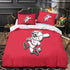 Cincinnati Reds Bedding Set Quilt Cover Without Filler