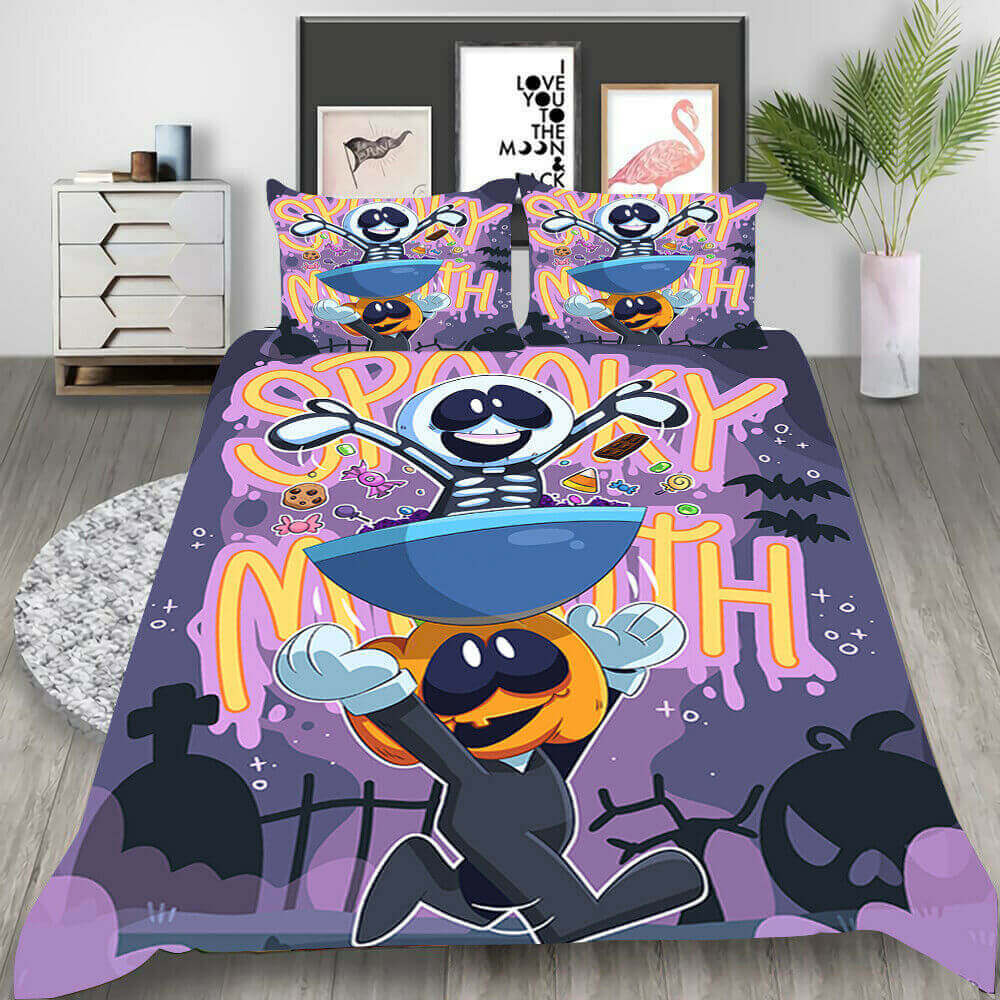 Classic Cartoon Animation Bedding Set Quilt Cover Without Filler