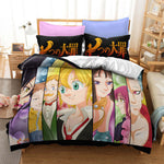 Classic Cartoon Animation Bedding Set Quilt Cover Without Filler