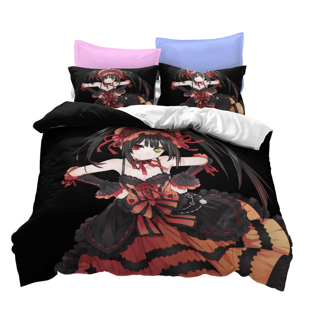 Juegos de cama con dibujos animados clásicos, funda de edredón sin relleno