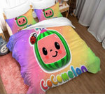 Juegos de cama con dibujos animados clásicos, funda de edredón sin relleno