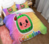 Juegos de cama con dibujos animados clásicos, funda de edredón sin relleno