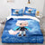 Juegos de cama con dibujos animados clásicos, funda de edredón sin relleno