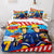 Juegos de cama con dibujos animados clásicos, funda de edredón sin relleno