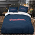 Cleveland Guardians Bedding Set Quilt Cover Without Filler