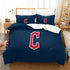 Cleveland Guardians Bedding Set Quilt Cover Without Filler