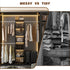 Closet System Starter Kit with Tower and 3 Hang Rods