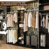 Closet System Starter Kit with Tower and 3 Hang Rods