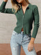 Minimalist Knit Zip-Up