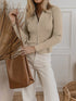 Minimalist Knit Zip-Up