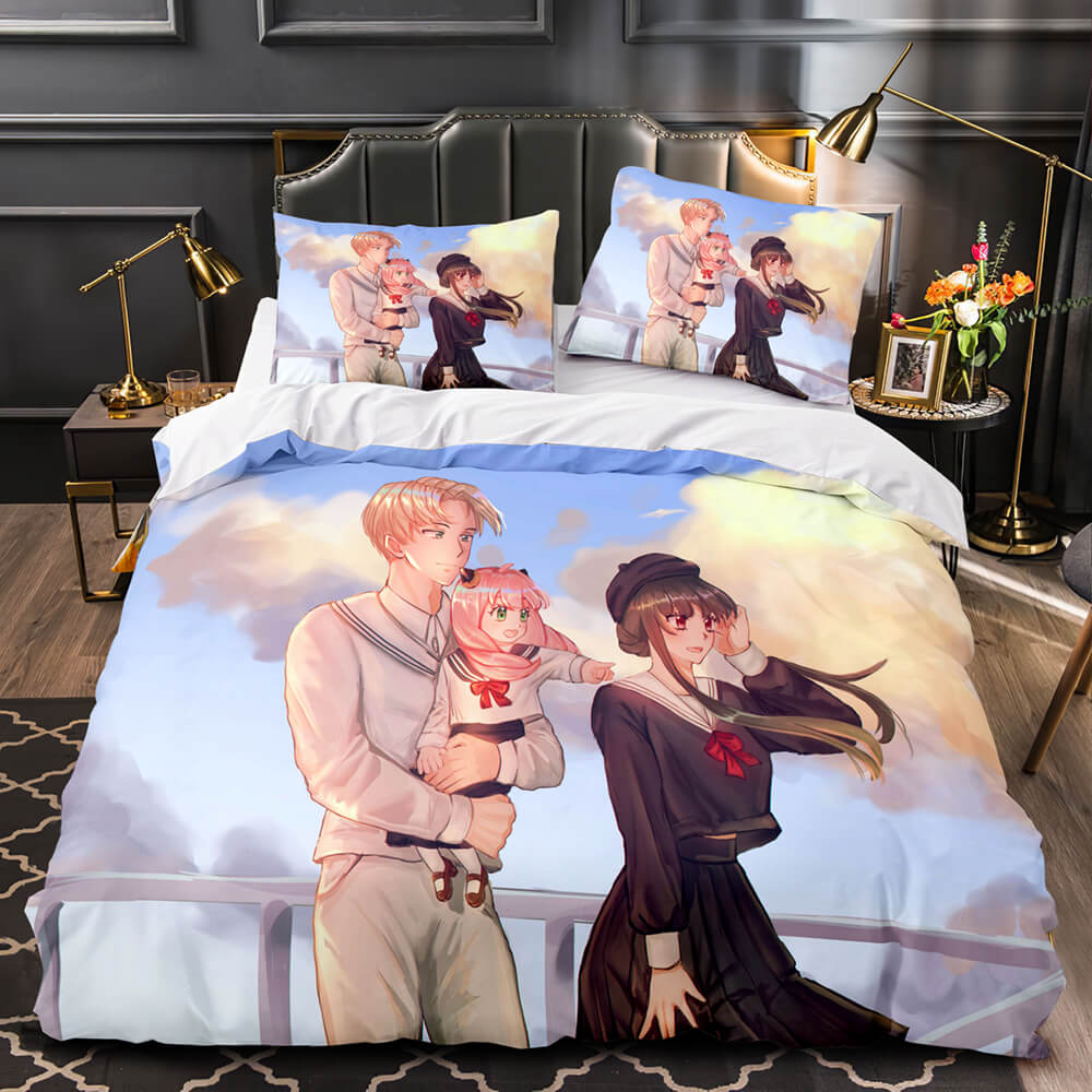 Juego de cama con funda de edredón y relleno Comics SPY×FAMILY 2022